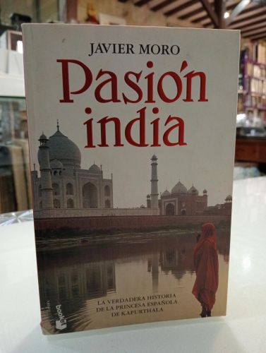 Portada del libro de Pasión india [Dedicado]