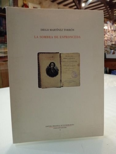 Portada del libro de La sombra de Espronceda [Dedicado]