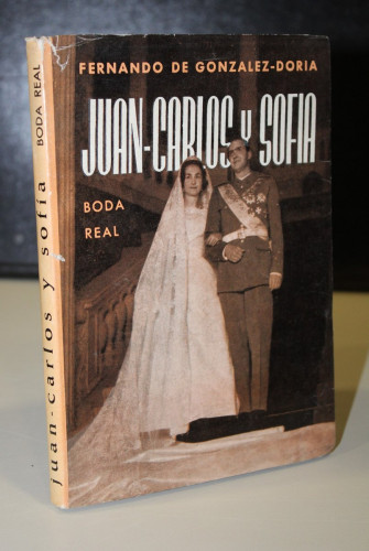 Portada del libro de Juan Carlos y Sofía. Boda real