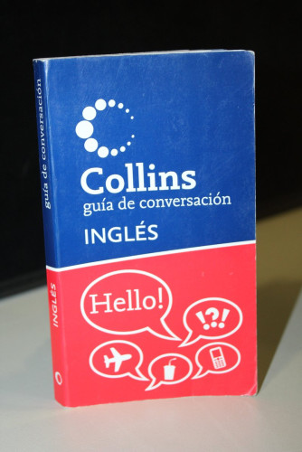 Portada del libro de Collins. Guía de conversación. Inglés
