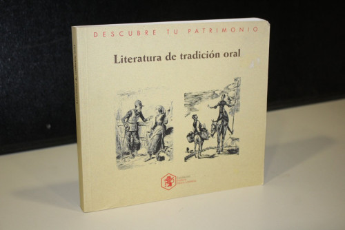 Portada del libro de Descubre tu patrimonio: literatura de tradición oral.