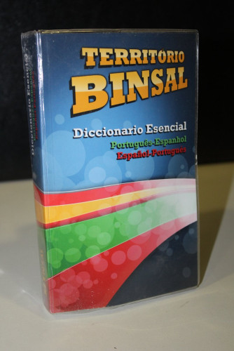 Portada del libro de Territorio Binsal. Diccionario Esencial. Português-Espanhol. Español-Porugués.