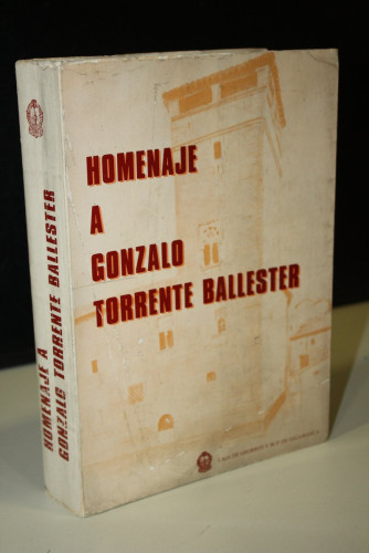 Portada del libro de Homenaje a Gonzalo Torrente Ballester.