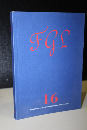 Portada del libro de Boletín de la Fundación García Lorca. Número 16. Diciembre 1994
