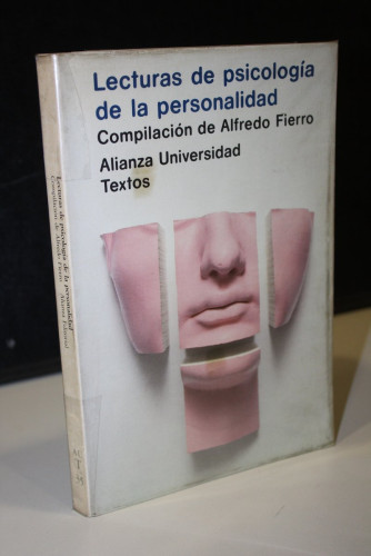 Portada del libro de Lecturas de psicología de la personalidad. Compilación de Alfredo Fierro.