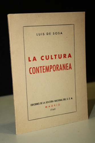 Portada del libro de La cultura contemporánea