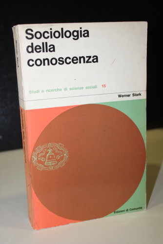 Portada del libro de Sociologia della conoscenza