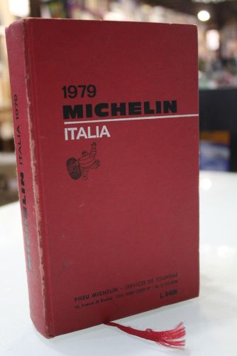 Portada del libro de 1979. Michelin Italia.
