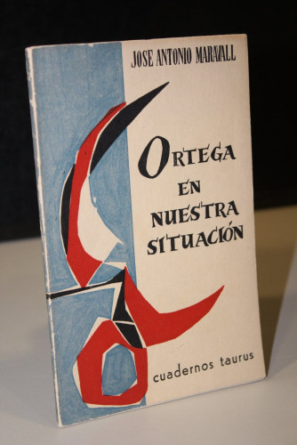 Portada del libro de Ortega en nuestra situación