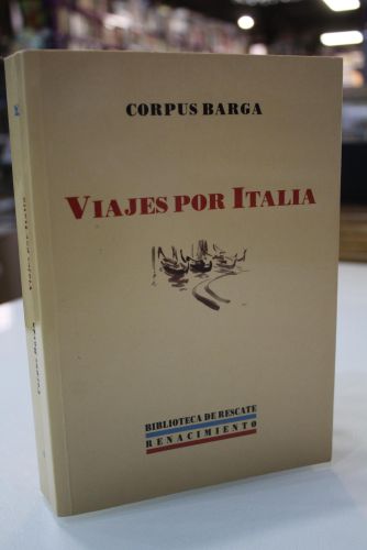 Portada del libro de Viajes por Italia.