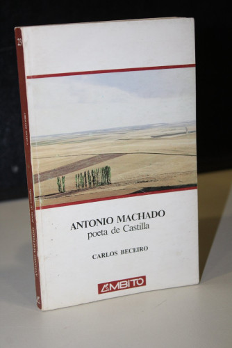Portada del libro de Antonio Machado, poeta de Castilla