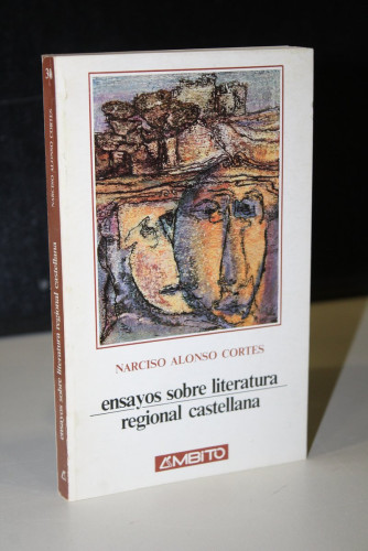 Portada del libro de Ensayos sobre literatura regional castellana