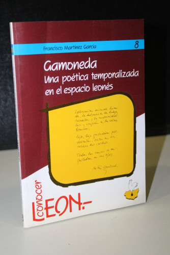 Portada del libro de Gamoneda. Una poética temporalizada en el espacio leonés