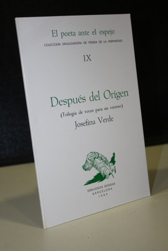 Portada del libro de Después del Origen (Trilogía de voces para un retorno)