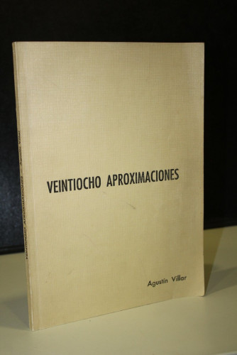 Portada del libro de Veintiocho aproximaciones