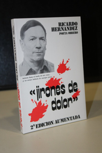 Portada del libro de Jirones de Dolor. Poesía obrera de un emigrante. Poesía, romances, sonetos