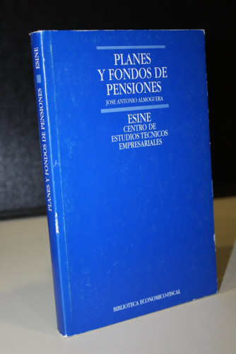 Portada del libro de Planes y fondos de pensiones