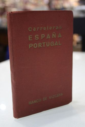 Portada del libro de Carreteras de España y Portugal. Escala 1:1250000