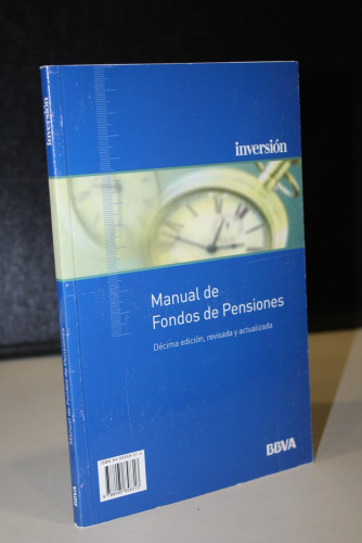 Portada del libro de Manual de Fondos de Pensiones. Décima edición, revisada y actualizada.