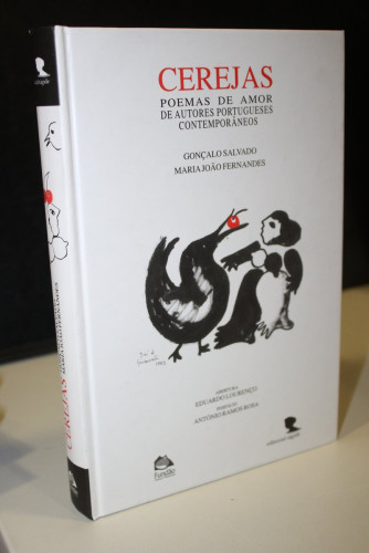 Portada del libro de Cerejas. Poemas de Amor de Autores Portugueses Contemporâneos.- Salvado, Gonçalo. ; Fernandes, Maria...