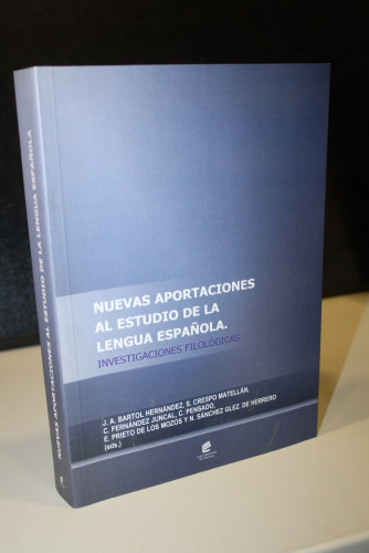 Portada del libro de Nuevas aportaciones al estudio de la lengua española. Investigaciones filológicas.
