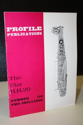 Portada del libro de Profile Publications. The Fiat B.R.20.- Number 110, Two Shillings.