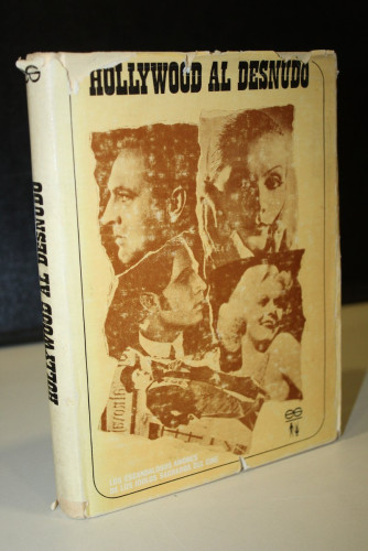 Portada del libro de Hollywood al desnudo.- Ediciones Géminis