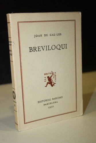 Portada del libro de Breviloqui.- Galles, Joan de.