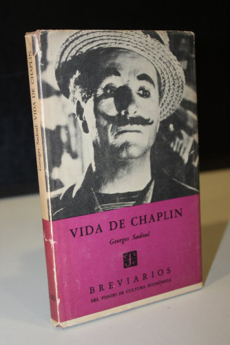 Portada del libro de Vida de Chaplin