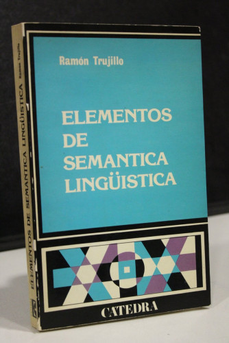 Portada del libro de Elementos de semántica lingüística