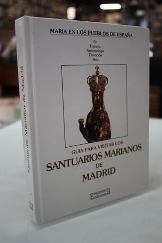 Portada del libro de Guía para visitar los Santuarios marianos de Madrid