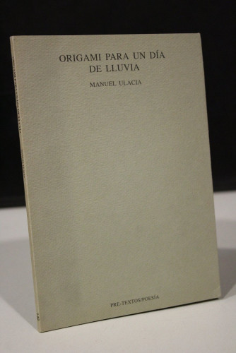 Portada del libro de Origami para un día de lluvia