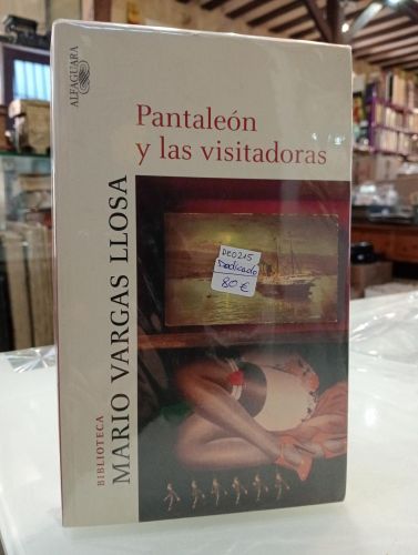 Portada del libro de Pantaleón y las visitadoras [Dedicado]