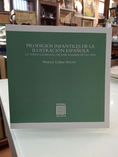 Portada del libro de Prodigios infantiles de la ilustración española [Dedicado]