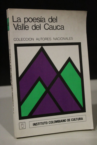 Portada del libro de La poesía del Valle del Cauca.- Octavio Gamboa. (Selección y prólogo).