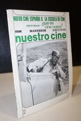 Portada del libro de Nuestro cine. nº 57, 1996.