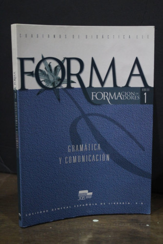 Portada del libro de Forma. Formación de Formadores. Número 1. Gramática y comunicación.