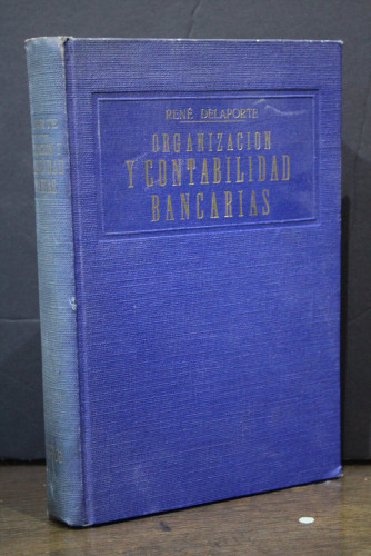 Portada del libro de Organización y contabilidad bancarias