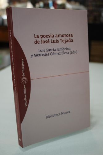 Portada del libro de La poesía amorosa de José Luis Tejada