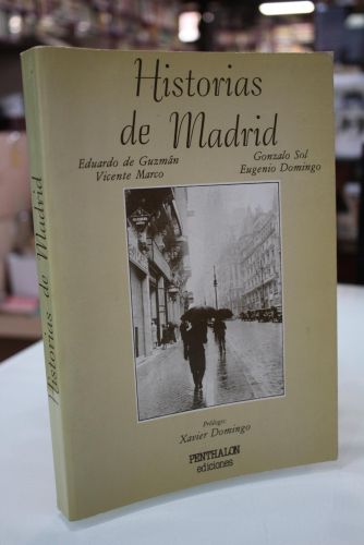 Portada del libro de Historias de Madrid