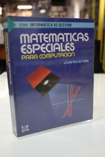 Portada del libro de Matemáticas especiales para computación