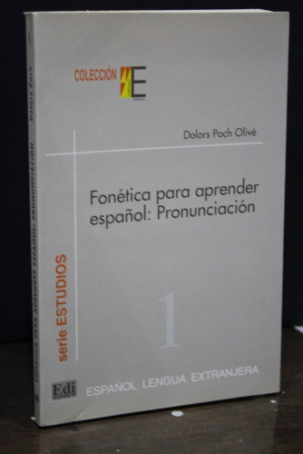 Portada del libro de Fonética para aprender español: Pronunciación