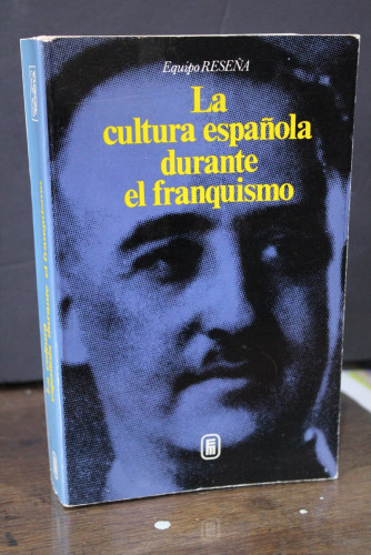 Portada del libro de La cultura española durante el franquismo
