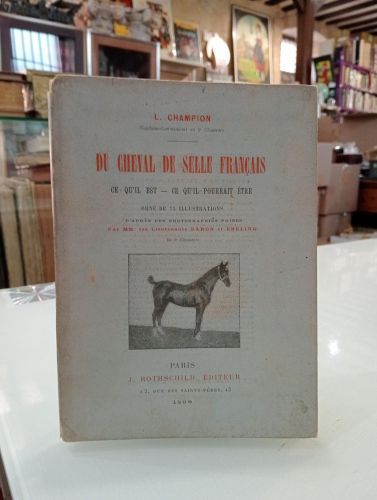 Portada del libro de Du cheval de selle Français. Ce qu'il est-Ce qu'il pourrait ètre
