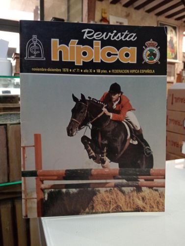 Portada del libro de Revista Hípica. Nov-Dic 1978. Nº71