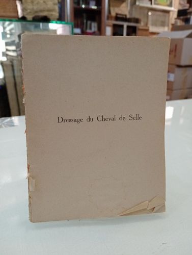 Portada del libro de Dressage du Cheval de Selle
