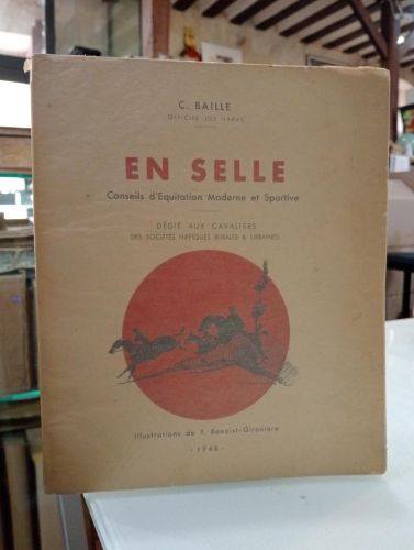 Portada del libro de En selle. Conseils d'Equitation Moderne et Sportive