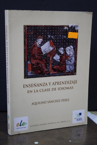 Portada del libro de Enseñanza y aprendizaje en la clase de idiomas