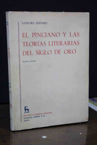 Portada del libro de El Pinciano y las teorías literarias del Siglo de Oro
