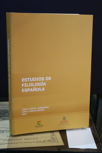 Portada del libro de Estudios de Filología Española